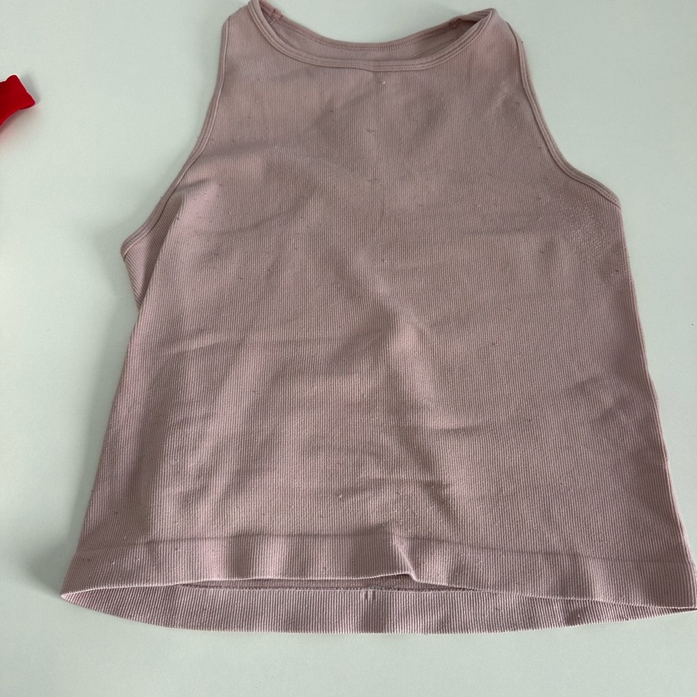 Free people pink Sleeveless Tank Top